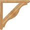Ekena Millwork Funston Craftsman Rough Sawn Bracket, Western Red Cedar, 4"W x 46"D x 46"H BKT04X46X46FST04RWR - alternate 4